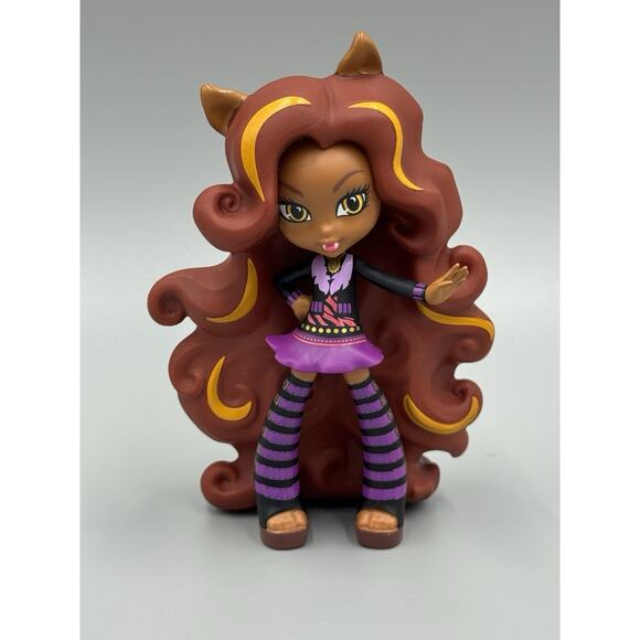 Monster Claudine Wolf Vinyl Figure 4” Doll Mattel 2014 - Picture 1 of 5